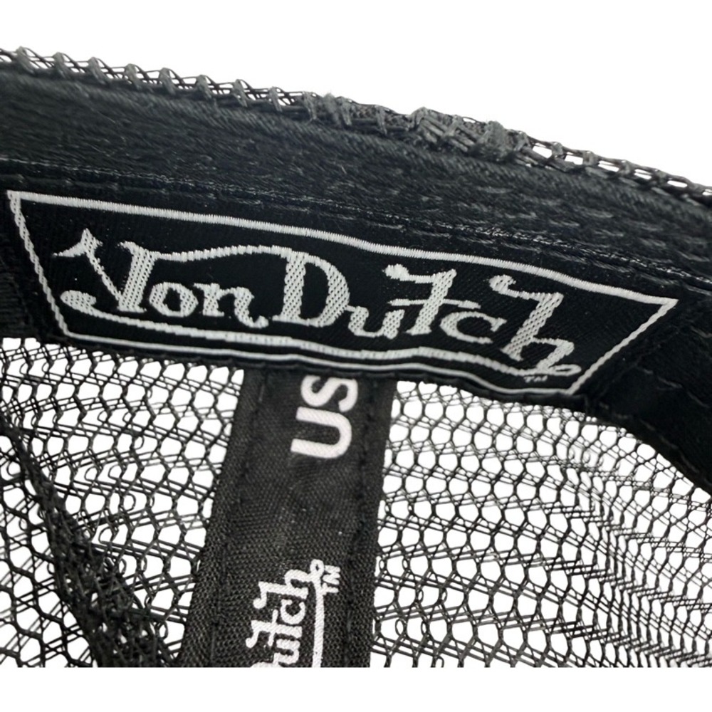 VON DUTCH NEW One Size Trucker Hat Brown Tiger Print Faux Fur Y2K VDHH0028 - Picture 5 of 13